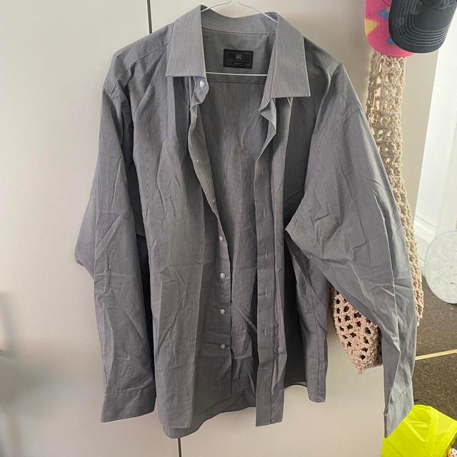 M&S Collection Women's Shirt - Grey/Blue - XL on Productcaster.