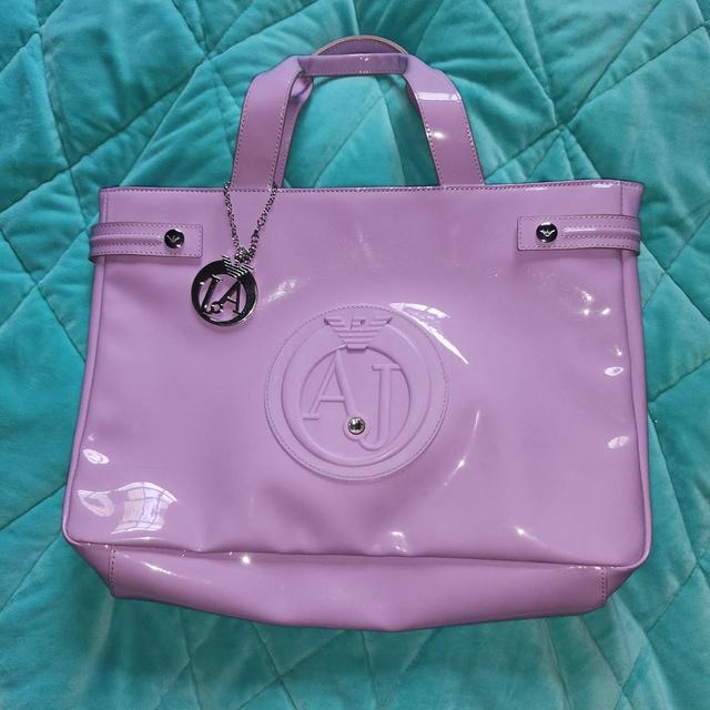 Armani Jeans Women's Bag - Purple on Productcaster.