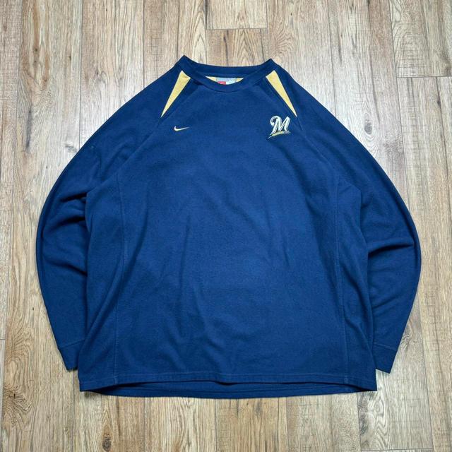 Nike Men's Sweatshirt - Navy - XXL on Productcaster.