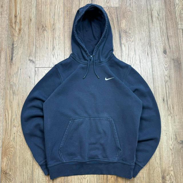 Nike Men's Hoodie - Navy - S on Productcaster.