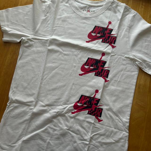 Jordan Men's T-shirt - White - M on Productcaster.