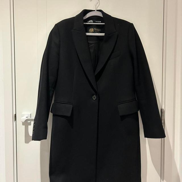 Zara Women's Coat - Black - M on Productcaster.