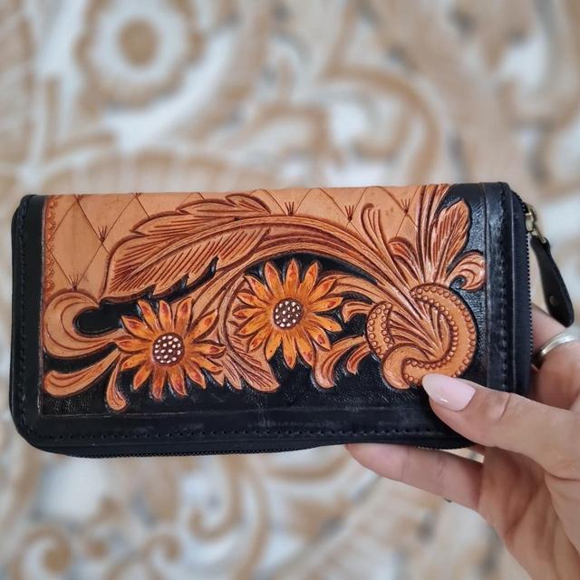 Handmade Women's Wallets - Tan on Productcaster.