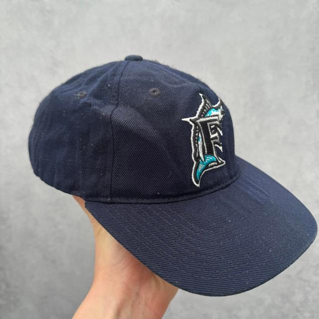 MLB Men's Caps - Navy on Productcaster.