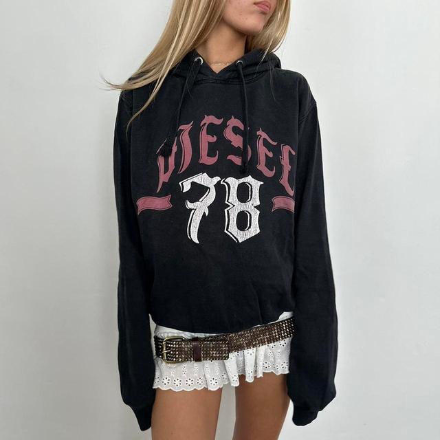 Diesel Women's Hoodie - Black - L on Productcaster.