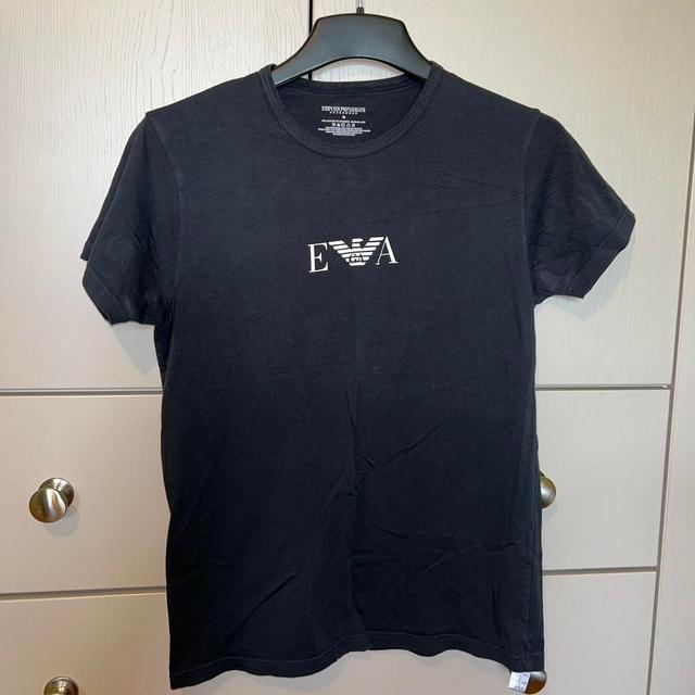 Emporio Armani Men's T-shirt - Navy - M on Productcaster.