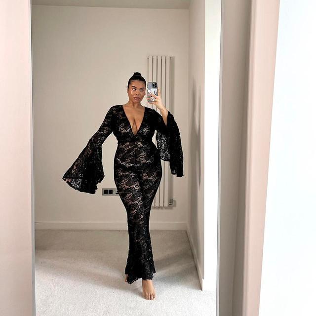 Fashion Nova Women's Jumpsuit - Black - UK 16 on Productcaster.