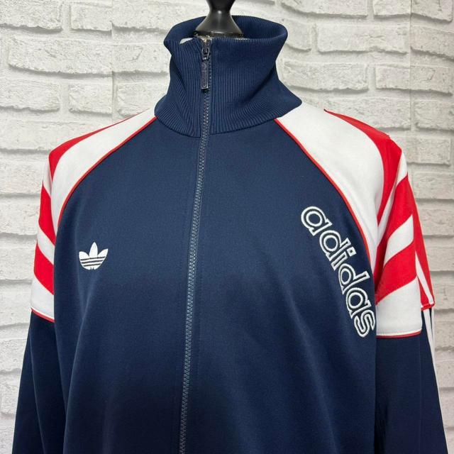 Adidas Men's Sweatshirt - Navy - L on Productcaster.