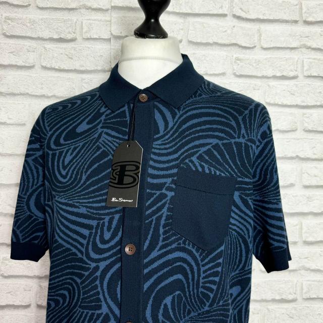 Ben Sherman Men's Polo shirt - Navy/Blue - M on Productcaster.