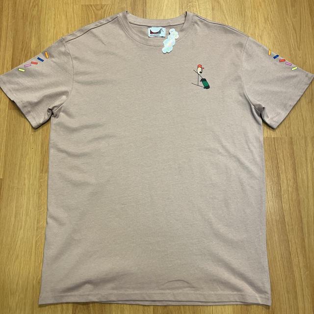 Men's T-shirt - Tan - XL on Productcaster.