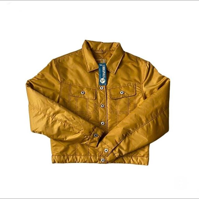 American Vintage Women's Holiday Jacket - Gold/Silver - UK 8 on Productcaster.