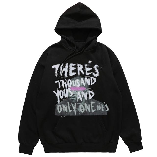 Custom Men's Hoodie - Black - L on Productcaster.