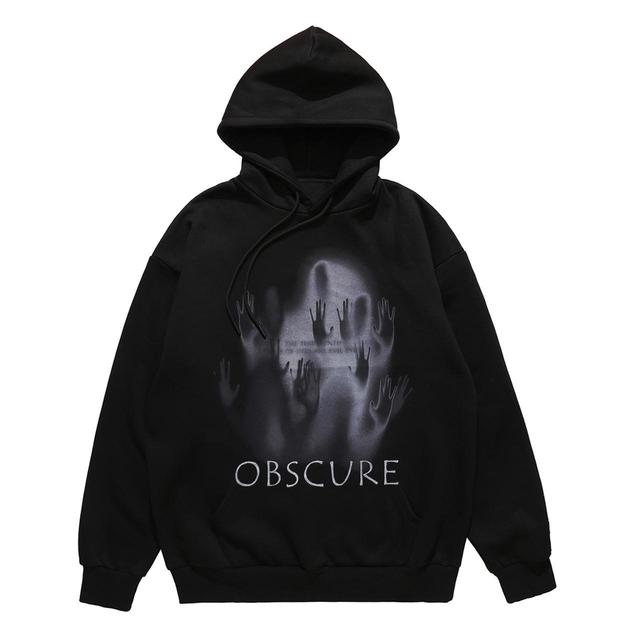 Custom Men's Hoodie - Black - M on Productcaster.