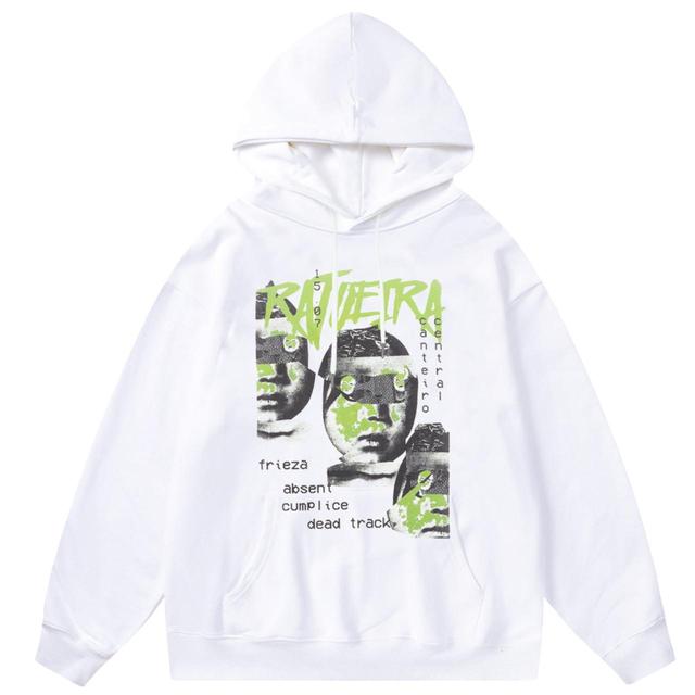 Custom Women's Hoodie - White - L on Productcaster.