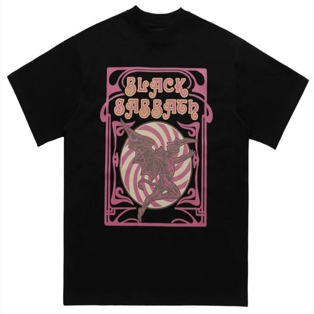 Custom Men's T-shirt - Black - L on Productcaster.