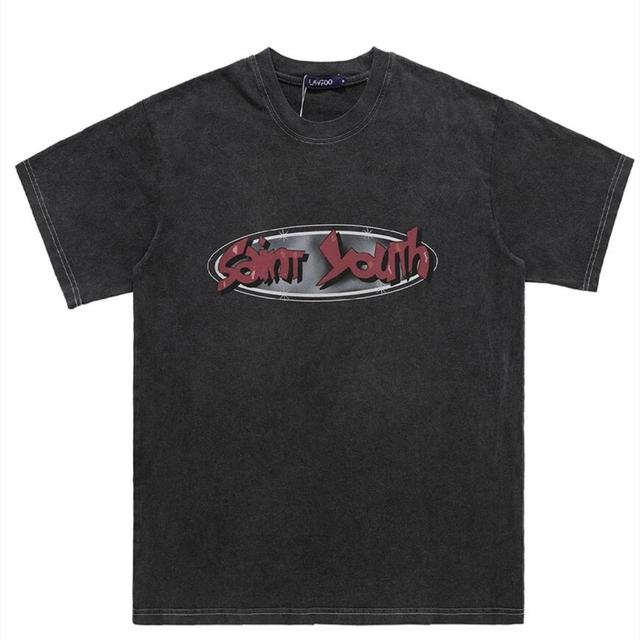 Custom Men's T-shirt - Black - M on Productcaster.