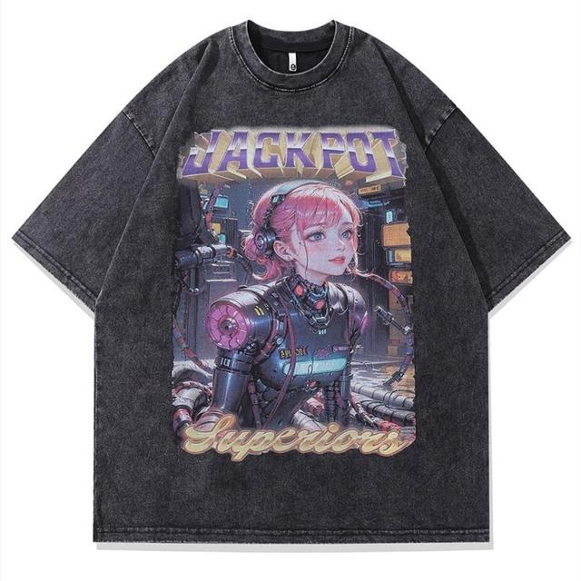 Custom Women's T-shirt - Grey - XL on Productcaster.