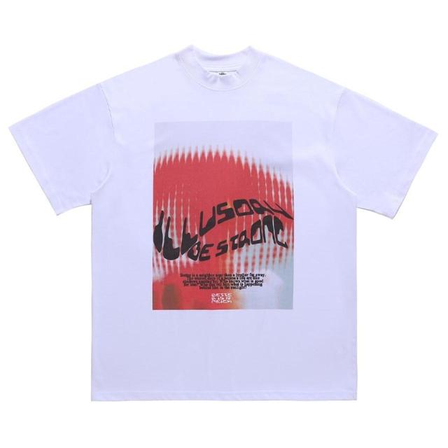 Custom Men's T-shirt - White - S on Productcaster.