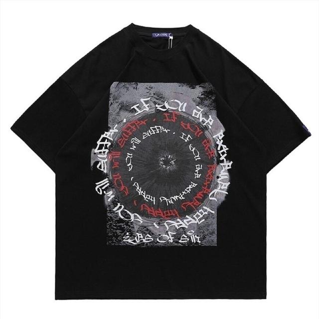 Custom Men's T-shirt - Black - M on Productcaster.