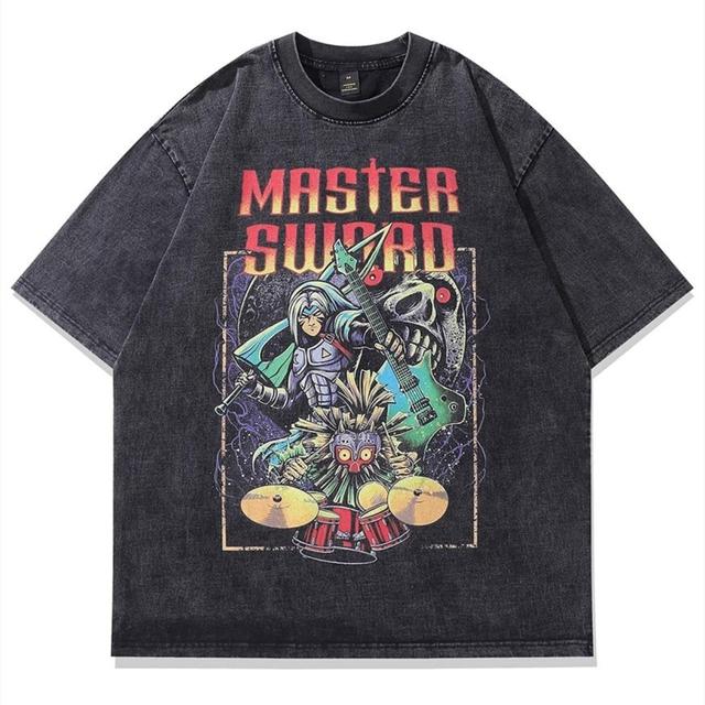 Custom Men's T-shirt - Grey - L on Productcaster.