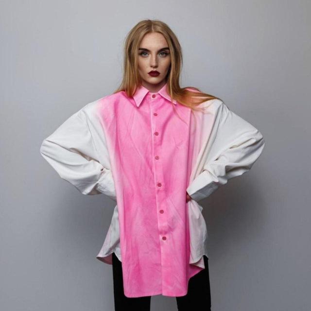 Custom Women's Shirt - Pink - M on Productcaster.