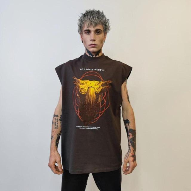 Custom Men's T-shirt - Grey - XL on Productcaster.