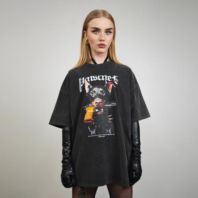 Custom Women's T-shirt - Grey - XXL on Productcaster.