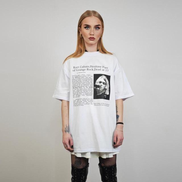 Deadstock Women's T-shirt - White - XXL on Productcaster.