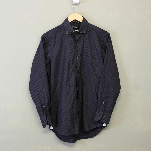 Vintage Men's Shirt - Navy - M on Productcaster.