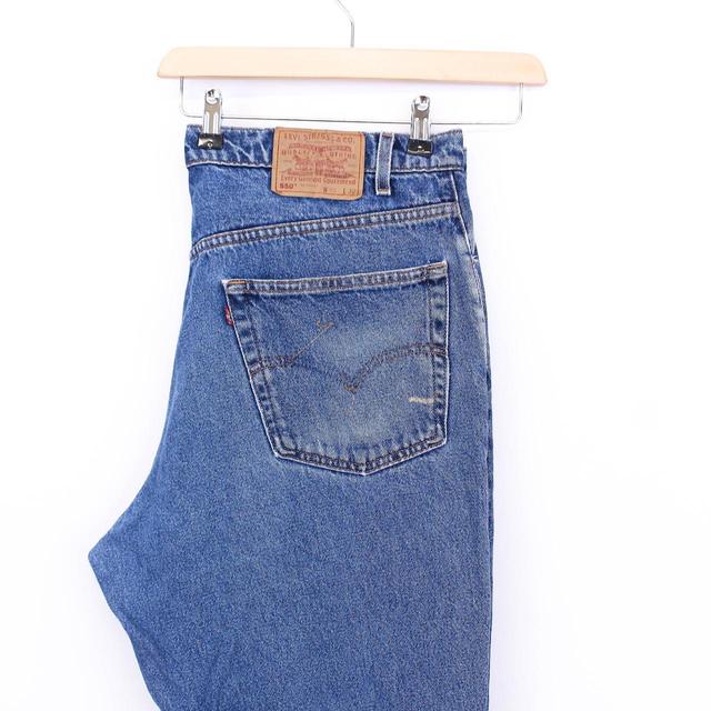 Levi's Men's Bleached Jeans - Blue - 40" on Productcaster.