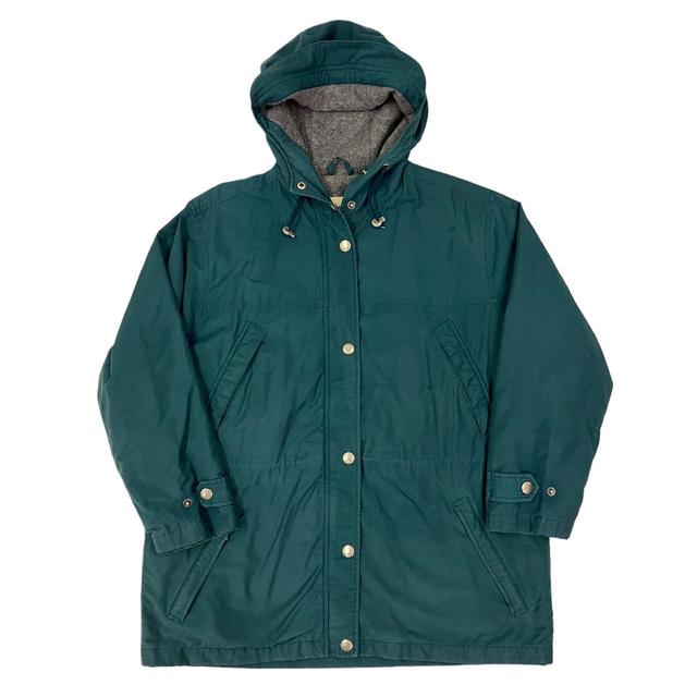 Eddie Bauer Women's Raincoat - Green - M on Productcaster.