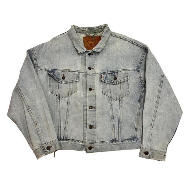 Levi's Men's Bomber Jacket - Blue - L on Productcaster.