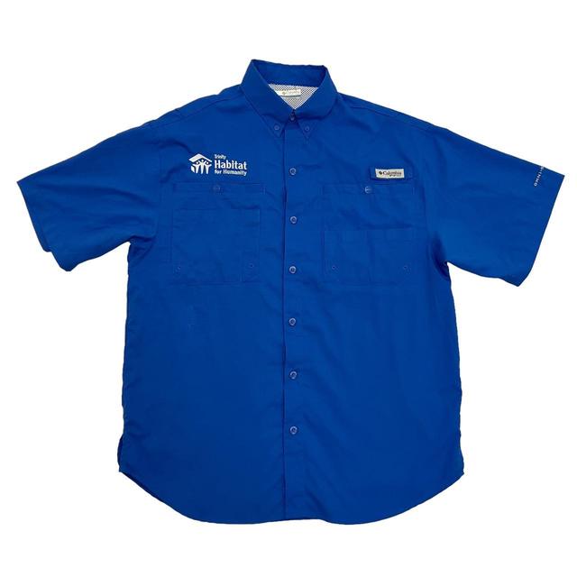 Columbia Sportswear Men's Shirt - Blue - S on Productcaster.