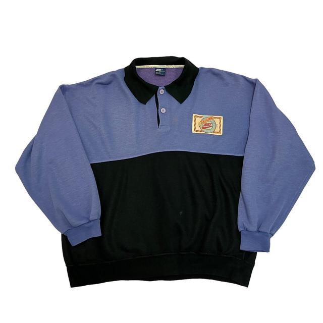 Nike Men's Polo shirt - Purple/Black - M on Productcaster.