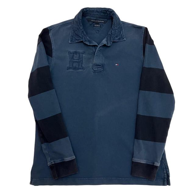 Tommy Hilfiger Men's Polo shirt - Navy/Blue - M on Productcaster.