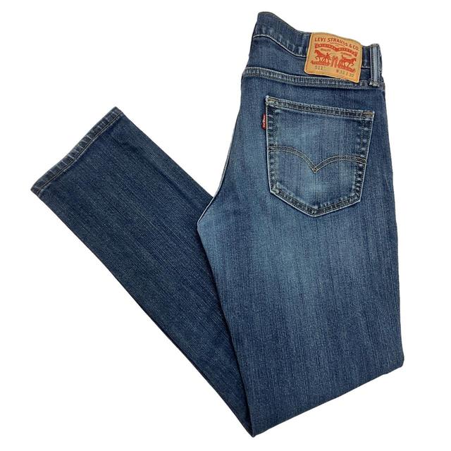 Levi's Men's Slim Faded Jeans - Blue - 32" on Productcaster.