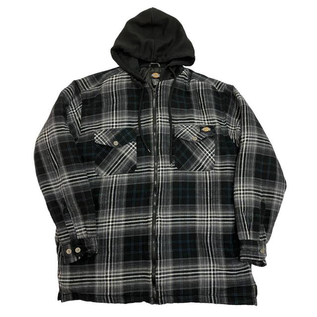 Dickies Men's Shacket Jacket - Black/Grey - L on Productcaster.