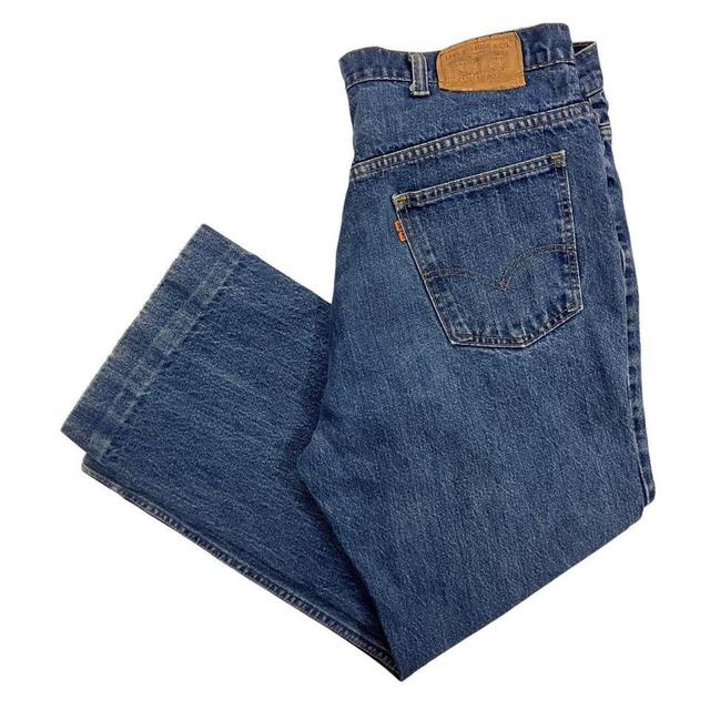 Levi's Men's Bootcut Faded Jeans - Blue - 38" on Productcaster.