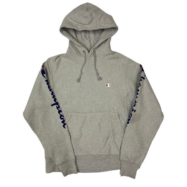 Champion Men's Hoodie - Grey - S on Productcaster.