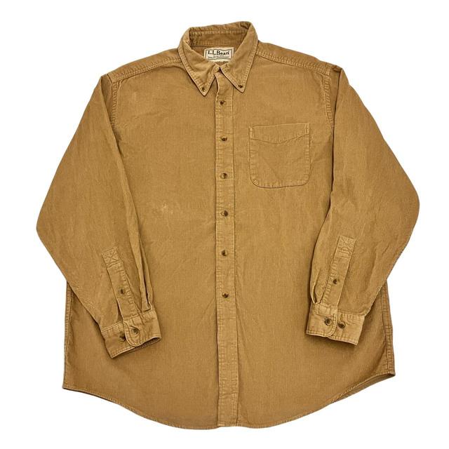 L.L.Bean Men's Shirt - Cream - XL on Productcaster.