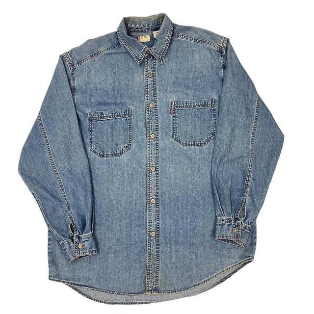 Levi's Men's Shirt - Blue - M on Productcaster.