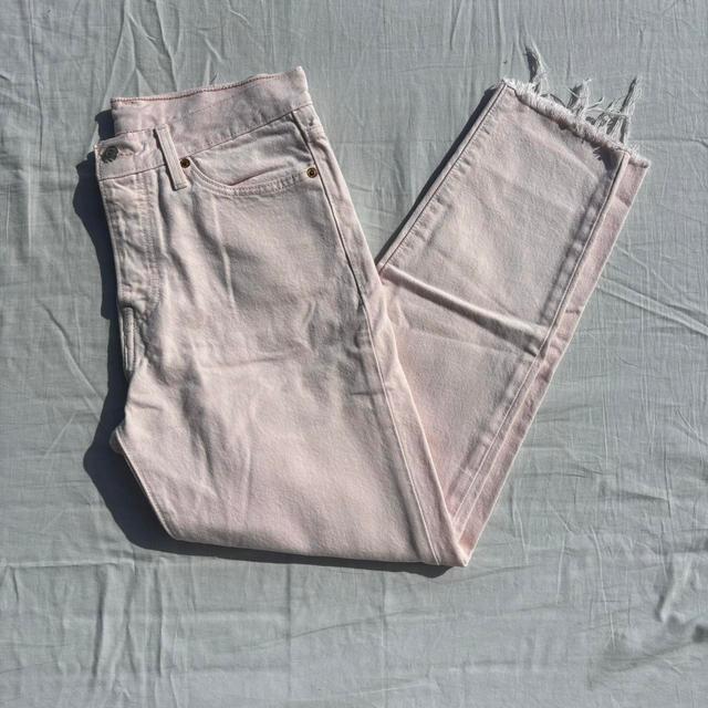 Levi's Women's High waisted Jeans - Pink - M on Productcaster.