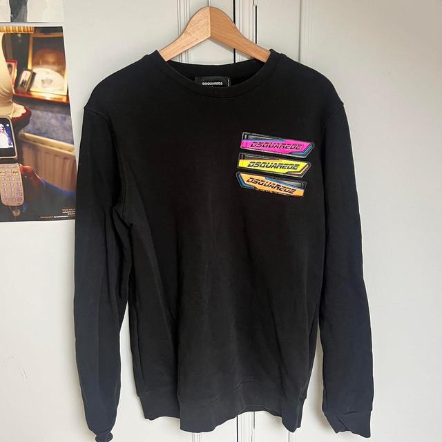 Dsquared2 Men's Sweatshirt - Black - L on Productcaster.