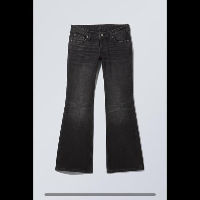 Weekday Women's Faded Jeans - Black - 28" on Productcaster.