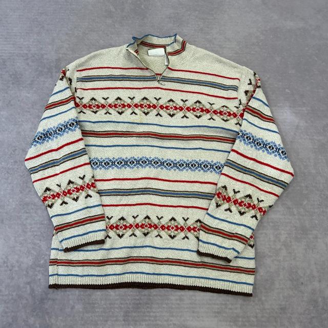 Liz Claiborne Men's Jumper - Tan - M on Productcaster.