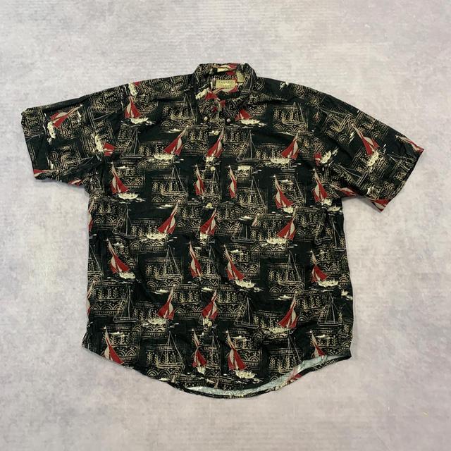 Vintage Men's Shirt - Black - L on Productcaster.