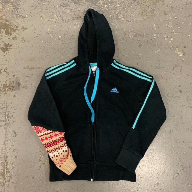 Adidas Women's Hoodie - Black - L on Productcaster.