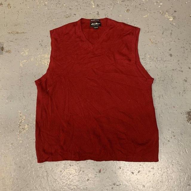 Eddie Bauer Men's Jumper - Red - XL on Productcaster.