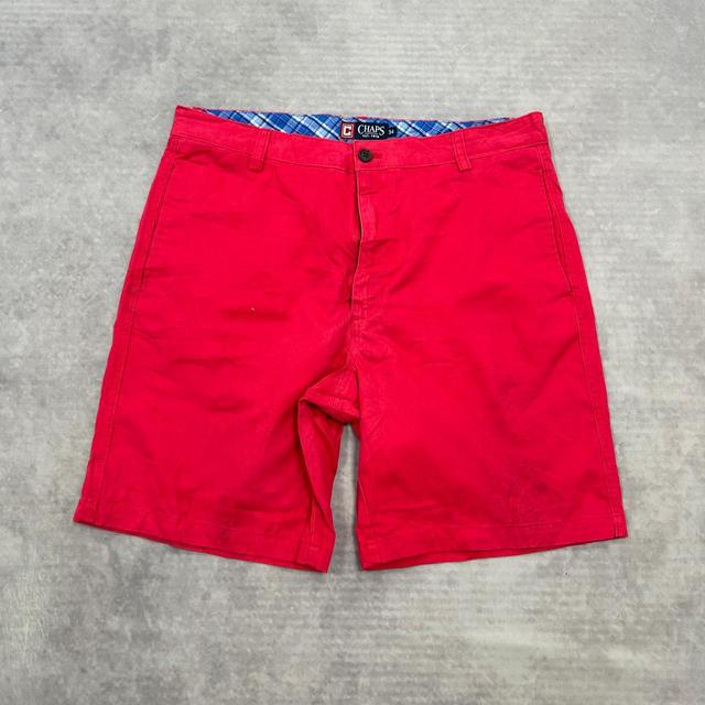 Chaps Men's Shorts - Red - 34" on Productcaster.