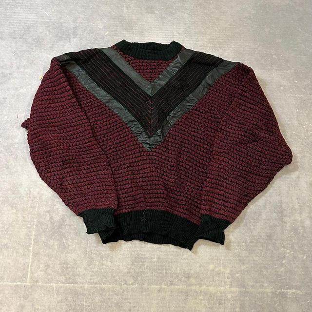 Vintage Women's Jumper - Red - L on Productcaster.